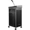 Oklahoma Sound Greystone Lectern, Sound, Rechargeable Battery, Wireless Handheld Mic MGSL-S/LWM-5 - alternate 3